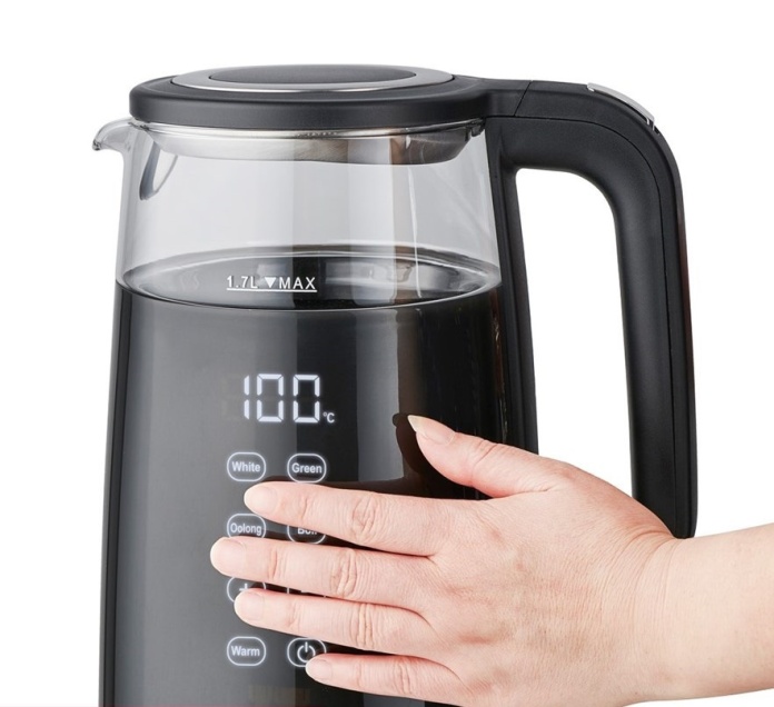 Czajnik Elektryczny z Regulacją temperatury Czarny MAESTRO MR-049
